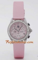 Tag Heuer Link Chronograph Ladies Watch 8<font color=red>หมดชั่วคราว</font>