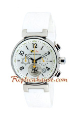 Louis Vuitton Tambour Automatic Chronograph Lady Watch 01