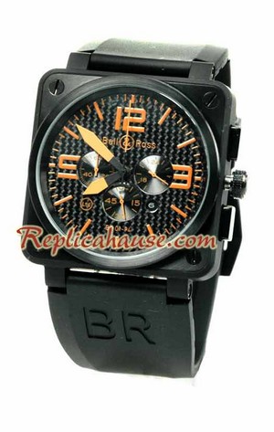 Bell and Ross BR01-94 Carbon Replica Watch 01