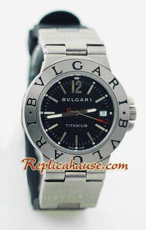 Bvlgari Diagono Titanium Swiss Watch