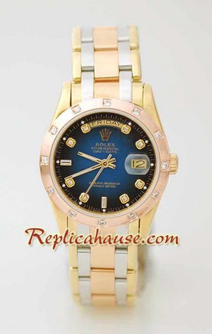 Rolex Replica Day Date Three Tone Watch 1