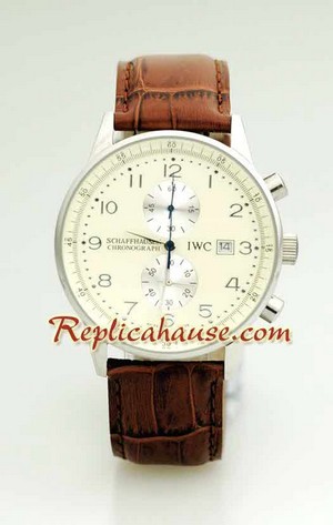 IWC Portuguese Chronograph Replica Watch 5