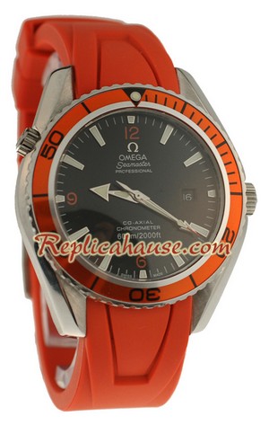 Omega - The Planet Ocean Watch - Rubber Strap 4