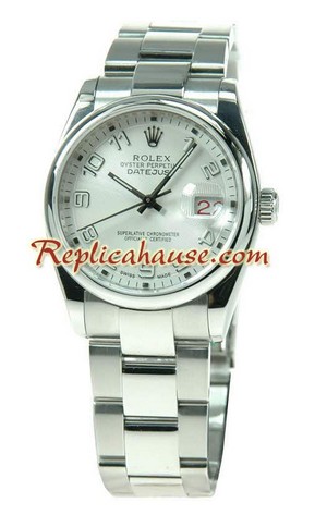 Rolex Replica Datejust Swiss Silver Watch 1