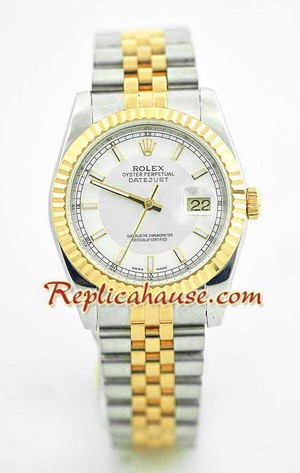 Rolex Replica Datejust two tone Watch 44
