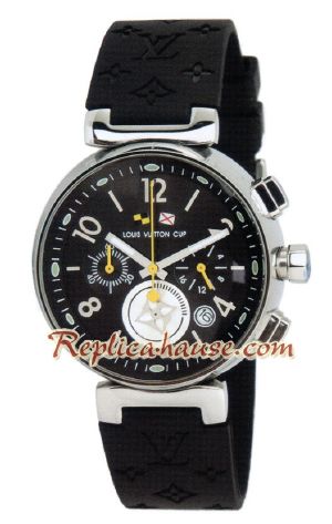 Louis Vuitton Tambour Automatic Chronograph Watch 02