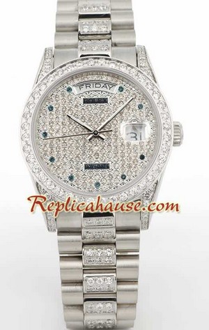 Rolex Day Date Diamond - 4