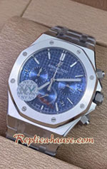 Audemars Piguet Chronograph Blue Dial 42mm Replica Watch 02