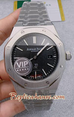 Audemars Piguet 15400 Extra Thin Black Dial 42mm Replica Watch 01