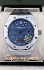 Audemars Piguet 15400 Extra Thin Blue Dial 42mm Replica Watch 03