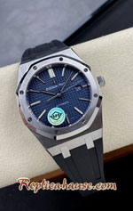 Audemars Piguet Royal Oak Blue Dial 41MM Rubble Swiss APS Replica Watch 02