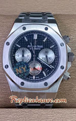Audemars Piguet Chronograph Black Dial 42mm Replica Watch 01