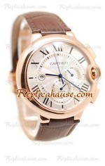 Cartier Ballon Blue De Gold Chronograph Swiss Replica Watch 03
