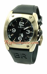 Bell and Ross BR 02 Pink Gold Replica Watch 02