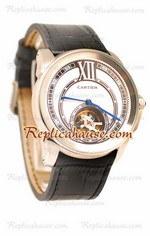 Calibre de Cartier Flying Tourbillon Replica Watch 10