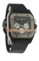 Cartier Santos 100 Replica Watch 10