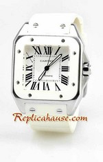 Cartier Santos 100 Swiss Replica Watch 7