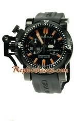 Graham Oversize Chronofighter Divers Swiss Watch 08