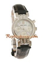 Harry Winston Chronograph Swiss Ladies Replica Watch 01