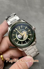 Omega Seamaster Aqua Terra 150M GMT Worldtime Green Dial 43mm Swiss VSF Replica Watch 03