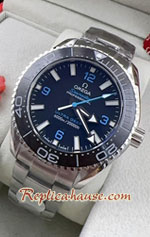 Omega Seamaster Ultra Deep Ceramic Black Dial 44mm Replica Watch 06