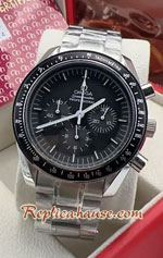 Omega Seamaster Moonwath Chronograph Black Dial 44mm Replica Watch 03