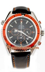 Omega Seamaster - Planet Ocean Leather Watch 13