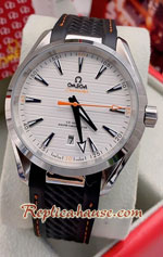 Omega Seamaster White Dial Rubble 42mm Replica Watch 06