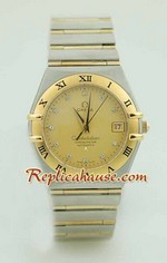 Omega Constellation Swiss Watch - Pure Gold Watch
