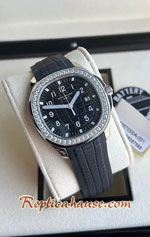 Patek Philippe Aquanaut 5267A/200A-010 Black Dial Swiss PPF Replica Watch 01