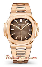 Patek Philippe Nautilus Gold Swiss Replica Watch 03