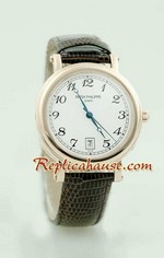 Patek Philippe Geneva Gold Swiss Replica Watch 5
