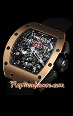 Richard Mille RM011 Automatic Flyback Chronograph Rose Gold 3