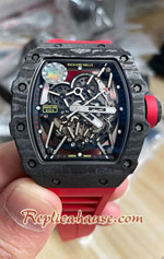 Richard Mille RM35-02 Rafael Nadal Forged Carbon Case Edition Swiss Replica Watch 04