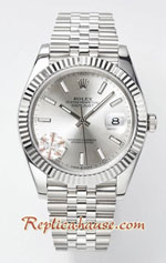 Rolex Datejust 41mm Champagne Dial Swiss Replica Watch 05