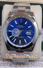Rolex Datejust CanDY DarkBlue Dial 41mm Replica Watch 05