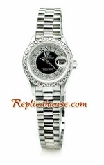 Rolex Replica Datejust Silver Ladies Watch 03<font color=red>หมดชั่วคราว</font>