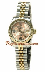 Rolex Replica Floral Motif Datejust Ladies Watch 05