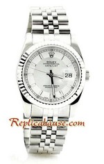 Rolex Replica Datejust Silver Watch 05