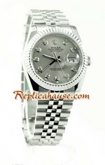 Rolex Replica Datejust Silver Watch 08