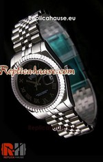 Rolex Replica Datejust Black Swiss Watch 06