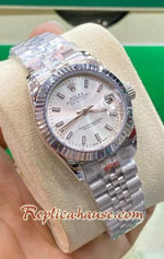 Rolex DateJust White Dial Jubilee 31mm Replica Watch 03