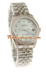 Rolex Replica Datejust Swiss Watch - Boy Size 37<font color=red>หมดชั่วคราว</font>