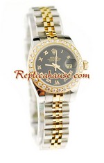 Rolex Datejust Two Tone Ladies Replica Watch 36