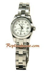 Rolex Replica Datejust Silver Watch Ladies 0821