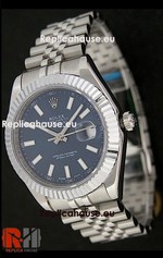 Rolex Replica Datejust II Blue Swiss Watch 08
