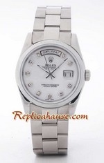 Rolex Replica Day Date Silver 12