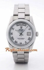 Rolex Replica Day Date Silver 14