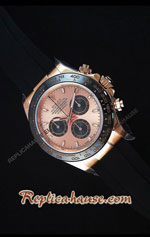 Rolex Daytona Everose Rose Gold Dial Swiss Watch 26