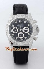 Rolex Replica Daytona Leather Watch 24